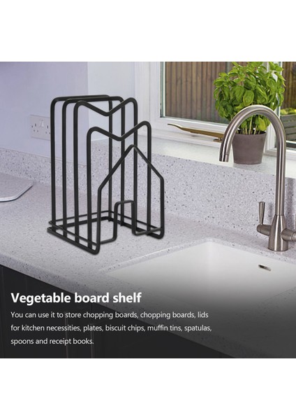 Kesme Tahtası Raf Pıhtılaşma Tahtası Organizatör Stand Tutucu Mutfak Tezgah Tencereleri Tavan Kapakları Raf Düzenleyicisi Düz Çelik (Yurt Dışından) fiyatları