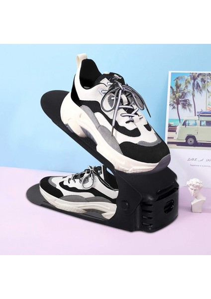 Ayarlanabilir Depolama Çift Katmanlı Kalınlaştırılmış Ayakkabı Rafı Katmanlı Ayakkabı Rafı Ev Yurt Ayakkabı Depolama Rafı Ayakkabı Dolabı Rafı (Yurt Dışından) modelleri