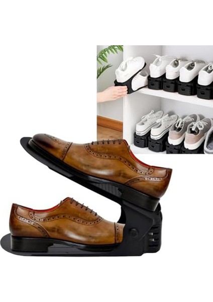 Ayarlanabilir Depolama Çift Katmanlı Kalınlaştırılmış Ayakkabı Rafı Katmanlı Ayakkabı Rafı Ev Yurt Ayakkabı Depolama Rafı Ayakkabı Dolabı Rafı (Yurt Dışından) indirimleri