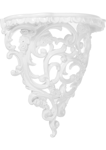 Barok Tarzı Dekoratif Raflar Oturma Odası Çiçekleri Duvar Asılı Depolama Rafı Avrupa Tarzı Dekor Ev Kafe Küçük (Yurt Dışından)