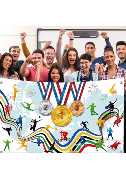 Spor Süslemeleri Afiş Altın Gidiyor Büyük Spor Bahçesi Işaret Banner 70X43INÇ Spor Partisi Summer Spor Için Dekorasyonlar (Yurt Dışından) indirimleri