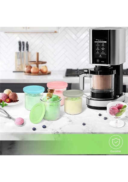 NC300 NC301 Vs NC299AMZ Serisi (4 Paket) Için Uyumlu Ninja Kreması Için Yedek Pint ve Kapaklar (Yurt Dışından) indirimleri