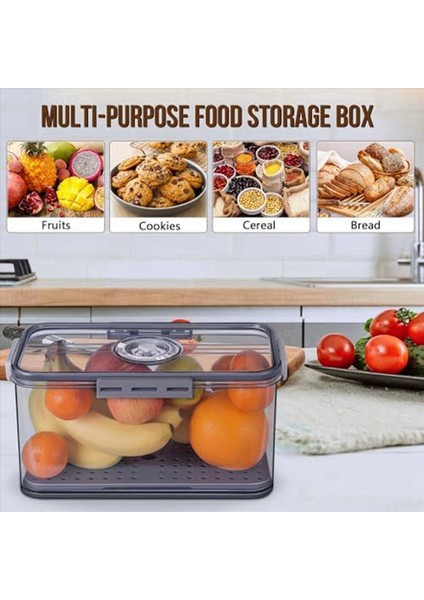 2x Ekmek Kutusu Air Mutfak Tezgahı Için Air Mutfak Ekmek Kutuları Kapaklı Ekmek Depolama Konteyneri Zaman Kaydıyla Ekmek Ekmek Tutucu (Yurt Dışından) fırsatları