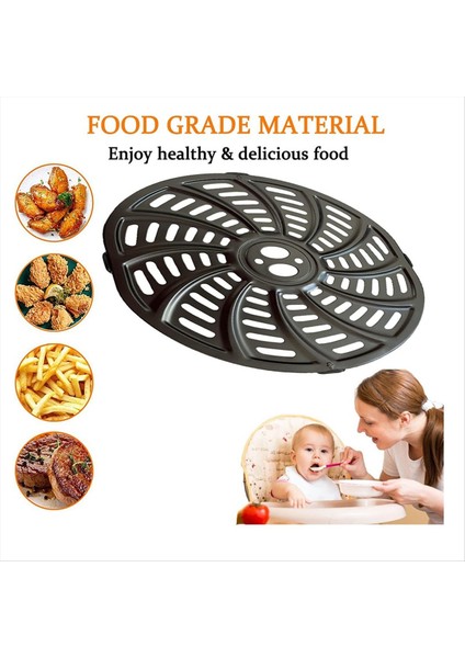 Delikli Ev Rafı Yedek Parçaları Bulaşık Makinesi Hava Fritöz Izgara Tava Tepsisi Anında Pot 6qt Gourmia GAF698/GAF686 (Yurt Dışından) fiyatları