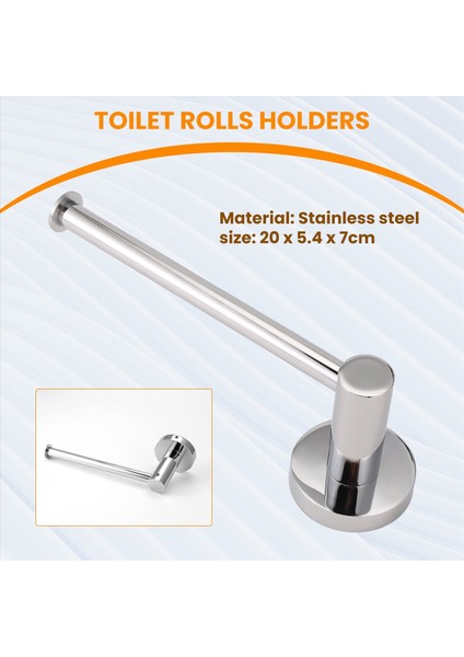 Duvara Monte Tuvalet Rulo Tutucu Cilalı Krom Paslanmaz Çelik Mutfak Mutfak Kağıt Havlu Dağıtıcı Doku Rulo Askı (Yurt Dışından) fırsatları