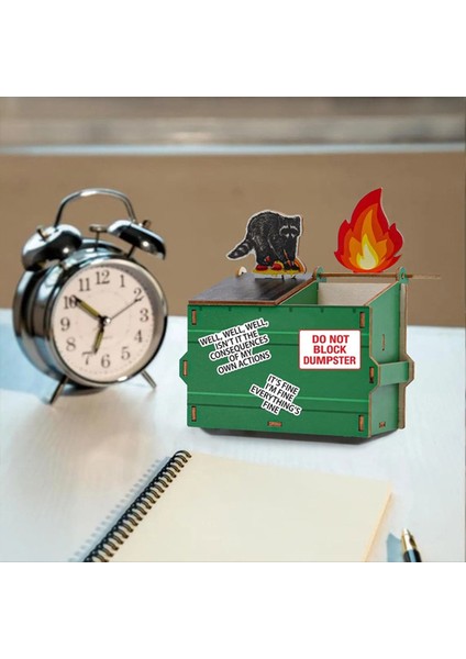 Ahşap Kalem Tutucu Sanat Malzemeleri Organizatör Okul Için Serin Kırtasiye Çok Fonksiyonlu Masa Dekoru Kırmızı (Yurt Dışından) fırsatları