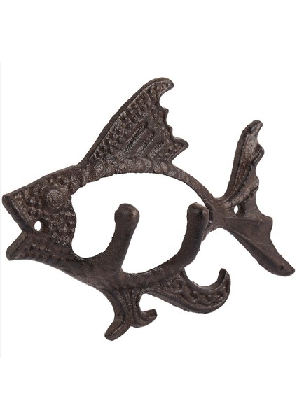 Iki Kancalı 3x Balık Okyanus Serisi Dökme Demir Duvar Kancası Duvar Montaj Havlu Askısı Şapka Anahtar Ceketler Için (Yurt Dışından) modelleri