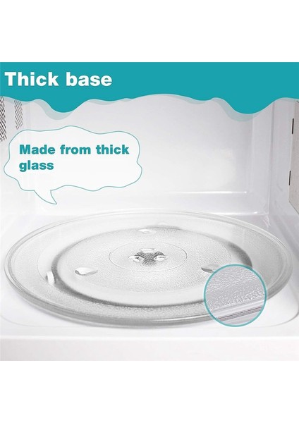 Mikrodalga Yedek Cam Tepsisi Cam Plaka Pikap Tepsisi Aksesuarları Y Al-Alt 12 5 Mikrodalga Fırın Için Dayanıklı (Yurt Dışından) indirimleri