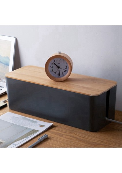 Kablo Depolama Kutusu Güç Soket Organizatör Kablo Düzenli Depolama Kutusu Ağ Hattı Depolama Bin Şarj Cihazı Tel Yönetimi -F (Yurt Dışından) fırsatları