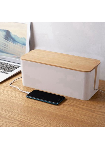 Kablo Depolama Kutusu Güç Soket Organizatör Kablo Düzenli Depolama Kutusu Ağ Hattı Depolama Bin Şarj Cihazı Tel Yönetimi -F (Yurt Dışından) indirimleri