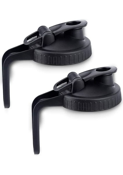 Kavanoz Kökleri Geniş Ağız Sızdıran Conta ve Kolay Pour Spout Yeniden Kullanılabilir Konserve Kapakları ile Tutamaklı Kapak Kapağı (Yurt Dışından)