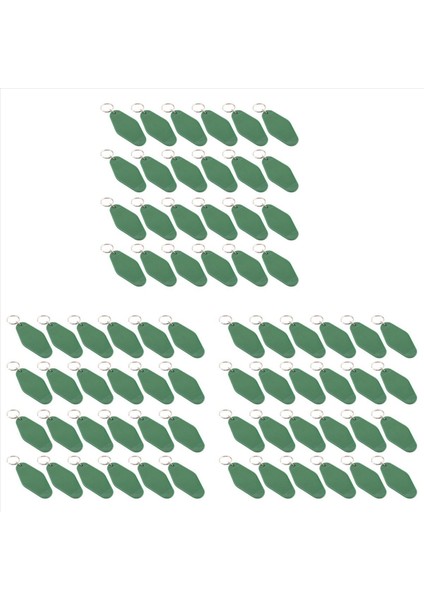 72 Pcs Vintage Motel Anahtarlık Dıy Boş Otel Anahtarları Isı Transferi Boş Anahtarlıklar Toplu Süblimasyon (Yeşil) (Yurt Dışından)