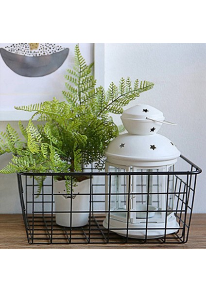 5x Içi Boş Demir Kablolu Sepet Depolama Sepetleri Metal Sepet Banyo Mutfak Organizatörü Siyah (Yurt Dışından) indirimleri