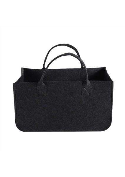 3x Keçe Depolama Çantası Büyük Kapasiteli Gündelik Alışveriş Çantası Meyve ve Sebze Sepet Oyuncak Depolama Sepeti Giyim Sepeti (Yurt Dışından) indirimleri