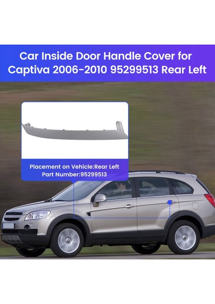 Araba Kapı Tutucu Chevy Captiva 2006-2010 95299513 Arka Sol (Yurt Dışından) fırsatları