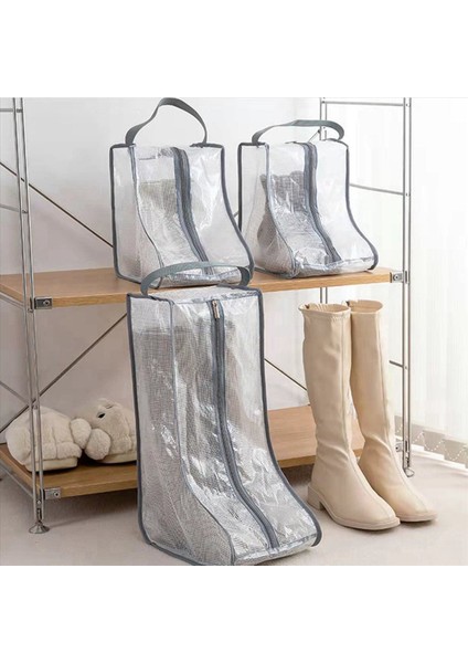 Taşınabilir Kadınlar Uzun ve Kısa Önyükleme Depolama Çantaları 6 Paket Uzun Boylu+6 Paket Kısa Seyahat ve Günlük Gri Için Su Geçirmez Önyükleme Çantaları (Yurt Dışından) fiyatları