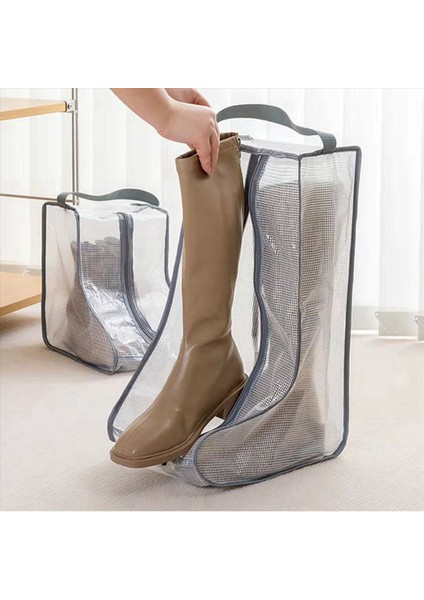 Taşınabilir Kadınlar Uzun ve Kısa Önyükleme Depolama Çantaları 6 Paket Uzun Boylu+6 Paket Kısa Seyahat ve Günlük Gri Için Su Geçirmez Önyükleme Çantaları (Yurt Dışından) modelleri