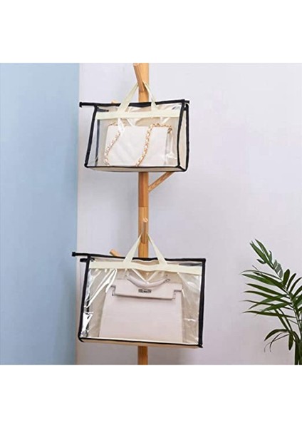 20PCS Temiz El Çantası Depolama Organizatör Toz Kapak Çantaları 5 Boyut Şeffaf Çanta Koruyucu Depolama Çantası Dolap Rafı Için (Yurt Dışından) fırsatları