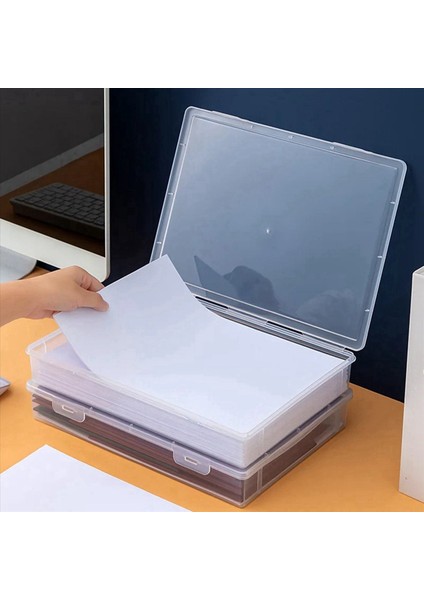 6pcs A4 Boyut Organizatör Kitap Organizatör Ofis Dosyası Kutusu Şeffaf Dosya Organizatör Çocuk Bulma Bulmacıları S (Yurt Dışından) fiyatları