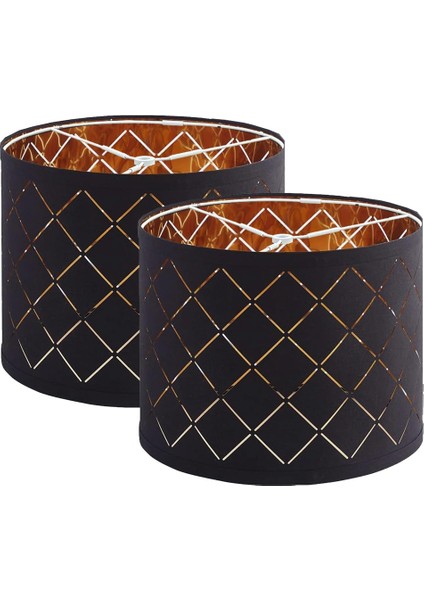 2pcs Lamba Tonları Davul Abajurları Yaklaşık 11 6INCHTOPX12 6inchbottomx9 8 Inç Yükseklik Masa Lambası Için Inç Abajurlar (Yurt Dışından)