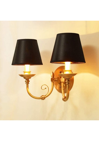 12X Siyah Lamba Tonları Altın Astar Klipsli Hafif Gölgeler Mum Avize Abajurlar (Yurt Dışından) fiyatları