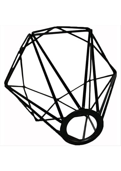 Lamba Koruma Kolye Işıkları Için Endüstriyel Vintage Tarzı Işık Kafesi Tavan Fikstürü Lamba Gölge Demir Tel Elmas Şekil (Yurt Dışından) fırsatları