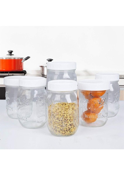 Mason Kavanoz Kapakları Için Normal Ağız Kapakları Mason Konserve Kavanozları ve Daha Fazlası Için Plastik Depolama Kapakları Standart Dia 70MM (Yurt Dışından) fiyatları
