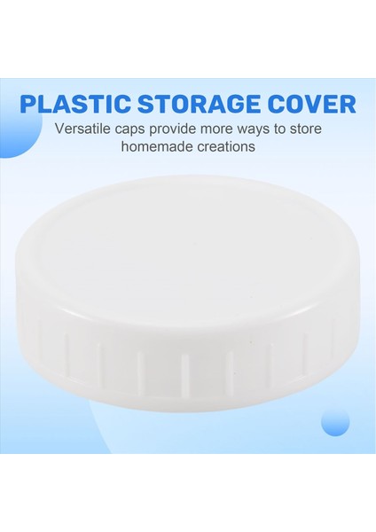 Mason Kavanoz Kapakları Için Normal Ağız Kapakları Mason Konserve Kavanozları ve Daha Fazlası Için Plastik Depolama Kapakları Standart Dia 70MM (Yurt Dışından) indirimleri