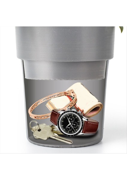 Gizli Güvenli ve Gizli Bölmeli Saksı Gizli Depolama Anahtarı Hider Gizli Anahtar Sırlar Güvenli Para Depolama Kutusu B (Yurt Dışından) fırsatları