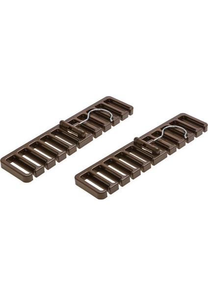 Çok Fonksiyonlu Kemer Depolama Rafı Kravat Kemeri Askısı Gardırop Kemeri Döndüren Organizatör Rafı Eşartı Evi Dolap 2pcs C (Yurt Dışından)