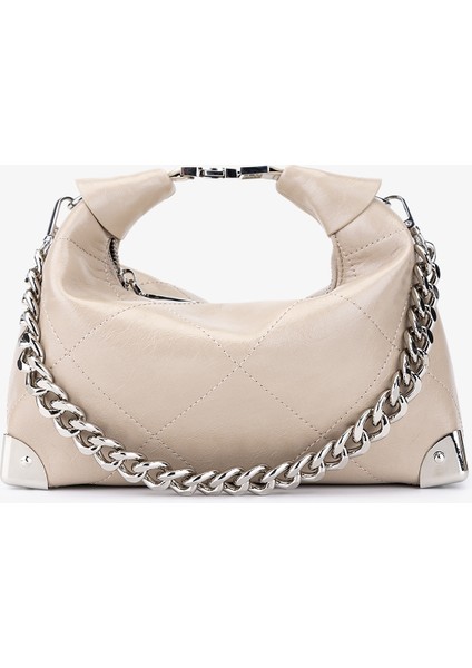 Kadın Suni Deri Bej Omuz Çanta 921 27163 Bn Cnt SK25-26 Bej