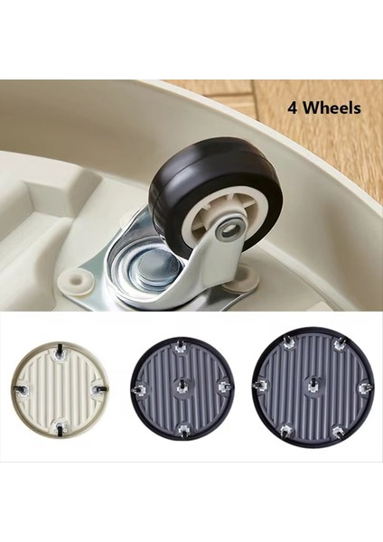 Tekerlekli Ekici Palet Bitki Tepsisi Ekici Trolly ile Bitki Katdelisi Etrafında Yuvarlayın Büyük Saksı Ağaçlarını Gri Hareket Ettirmek Için (Yurt Dışından) fiyatları