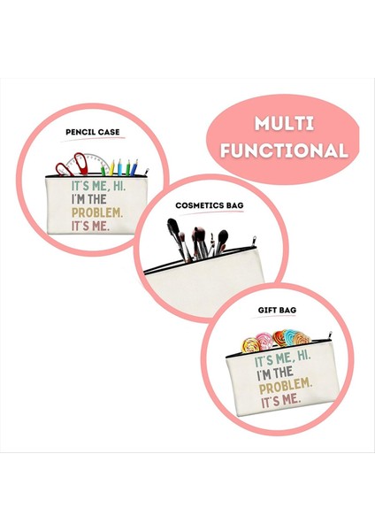 20 Adet Makyaj Çantası Parti Iyilikleri Goodie Çantaları Parti Malzemeleri Hayranları Makyaj Çantası Dekorasyon Çantası Doğum Günü Partisi Iyilikleri (Yurt Dışından) modelleri