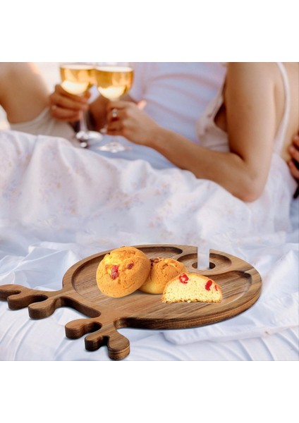 Ahşap Palet Noel Pişmiş Biftek Tepsisi Açık Piknik Şarap Bardak ve Şarap Tutucular Tepsi Meyve Biftek Tabak (Yurt Dışından) modelleri