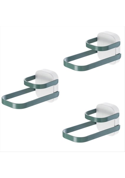 Çok Fonksiyonlu Giysiler Askı Depolama Rafı Yumruksuz Duvara Monte Çift Katmanlı Katlanabilir Giysiler Raf Rafı B (Yurt Dışından)