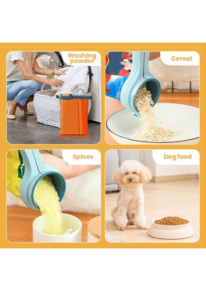 Sızdırmazlık ve Dökme Torba Kelepçesi Yeniden Kullanılabilir Depolama Sızdırmazlık Klipsi Patates Çip Çanta Tutucu Dökme Nozul Gıda Klipsi (Yurt Dışından) indirimleri