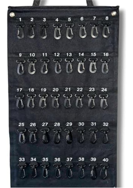 2x Çok Yönlü Toplama Anahtar Saklama Kutusu Hava Durumu Taşınabilir Taşınabilir Saklama Kutusu Ev Ofisi Için 40 Anahtar Güvenlik Kancası Tutar (Yurt Dışından) fiyatları