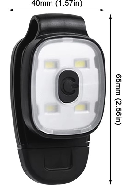 LED Klip Lambası USB Şarj Edilebilir Kafa El Feneri 150LM Gece Çalışıyor Ipx4 Su Geçirmez Çalışma Aksesuarları (Yurt Dışından) fiyatları