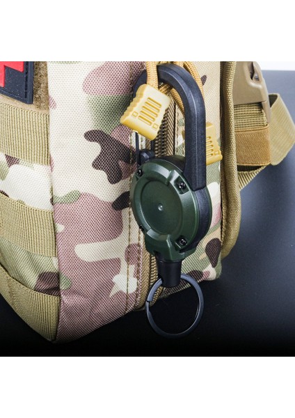 Toka Açık Araçlar Geri Çekilebilir Anahtarlık Otomatik Geri Çekilebilir Tel Halat Toka Kamp Malzemeleri (Yurt Dışından) fiyatları