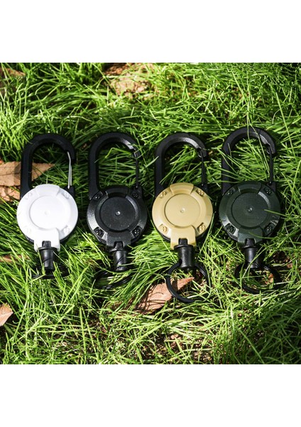 Toka Açık Araçlar Geri Çekilebilir Anahtarlık Otomatik Geri Çekilebilir Tel Halat Toka Kamp Malzemeleri (Yurt Dışından) fırsatları