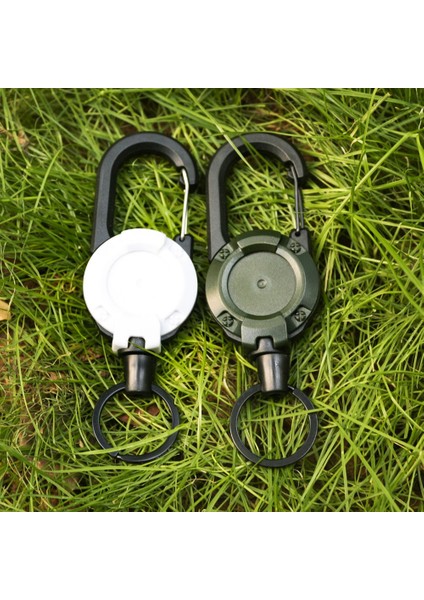 Toka Açık Araçlar Geri Çekilebilir Anahtarlık Otomatik Geri Çekilebilir Tel Halat Toka Kamp Malzemeleri (Yurt Dışından) indirimleri