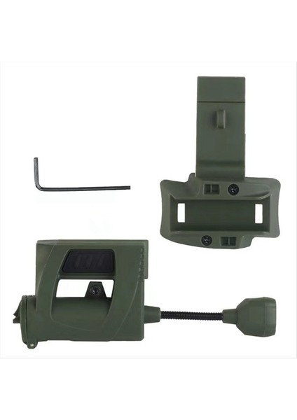 Yeşil Açık Kask Işığı 3 Vitesli LED El Feneri Açık Gece Işığı Kask Bisiklete Uygun Balıkçılık Işığı (Yurt Dışından) fiyatları