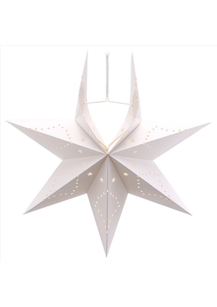 Asma Kağıt 7 Sivri Yıldız Lantern Noel Düğün Doğum Günü Dekorasyonu Için Noel Asma Yıldız Dekorasyonları (Yurt Dışından)