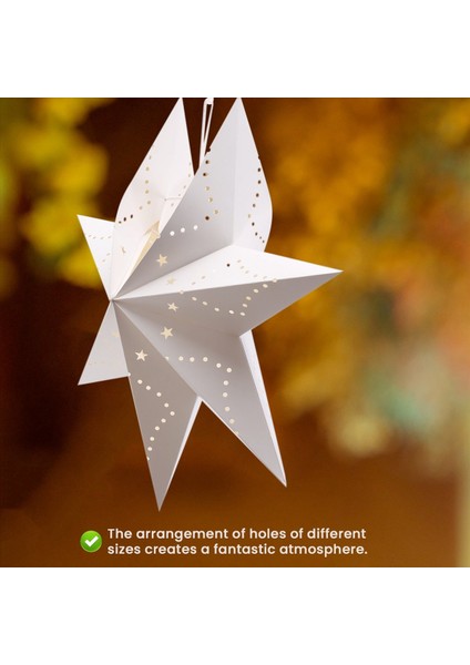 Asma Kağıt 7 Sivri Yıldız Lantern Noel Düğün Doğum Günü Dekorasyonu Için Noel Asma Yıldız Dekorasyonları (Yurt Dışından) indirimleri