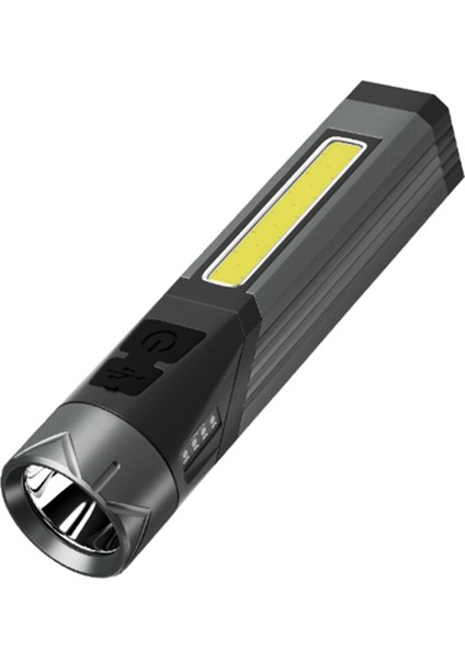 Çok Fonksiyonlu Katlanabilir El Feneri Koçanı Yan Işık Çalışma El Feneri Açık Aydınlatma El Feneri (Yurt Dışından)