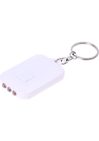 10X Mini Güneş Gücü Şarj Edilebilir 3led Flashlight Anahtar Teşekkür Torç Yüzüğü Yeni - Beyaz (Yurt Dışından) fiyatları