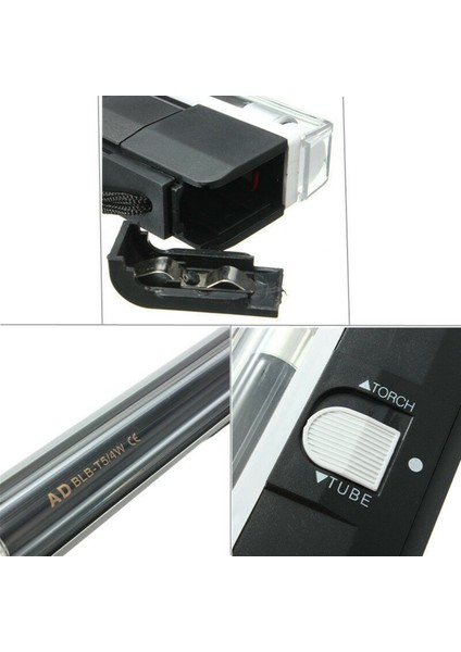 Torç Taşınabilir Para Dedektörü ile 2x Elde Taşınan Siyah Işık Ultraviyole Lamba 2in1 (Yurt Dışından) modelleri