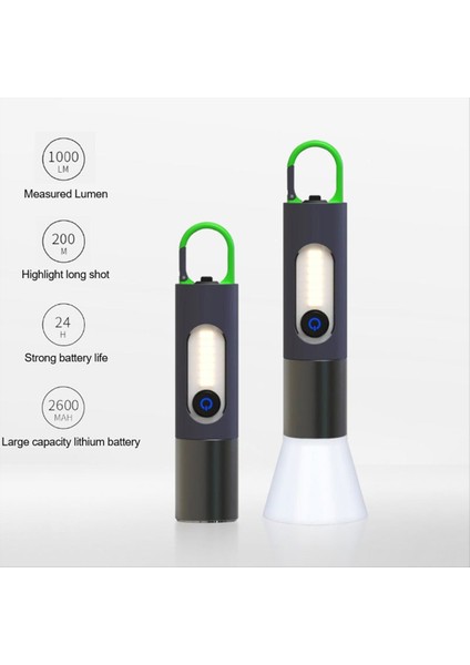 Zoomable LED El Feneri Yüksek Lümenler LED Şarj Edilebilir El Feneri 4modes Hafif Yüzan Işığı Torçu Açık (Yurt Dışından) fiyatları