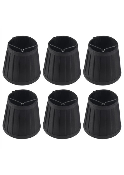 Tavan Kolye Işık Masası Lambası Zemin Için Abajur Mum Avize Abajurları 6 Adet (Yurt Dışından)