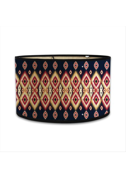 Labla Gölgeleri Baskı Oval Lamba Gölgesi 30X30X20CM Avizeler ve Zemin Lambaları Için Vintage Lamba Tonları F (Yurt Dışından)